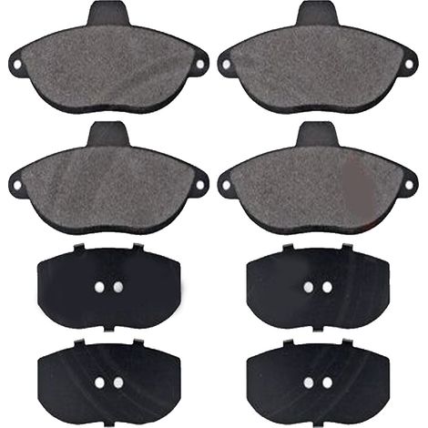 KIT PASTIGLIE FRENO ANTERIORI compatibile con CITROEN JUMPY (U6U) / PASTIGLIE FRENANTI AUTO OEM FDB1556 FDB1000 FDB1002 , / SOSTITUZIONE DIRETTA / BASSA POLVERE / SILENZIOSO