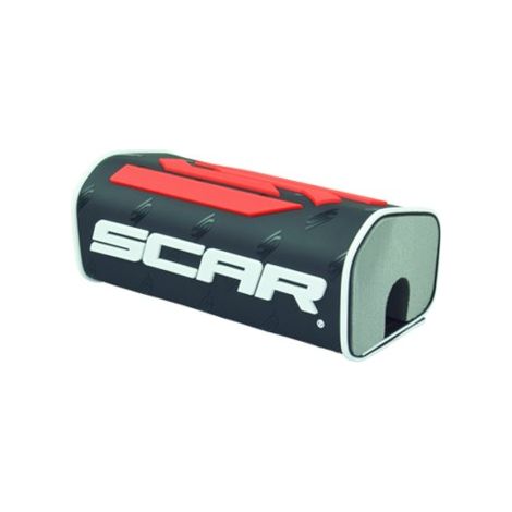 Spugna da corsa Scar per manubrio fatbar, nera