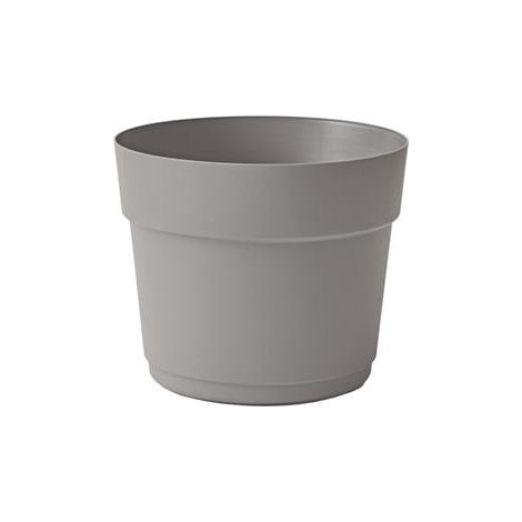TeraPlast Vaso Bloom 38 Fog Grey Plastica Riciclata (1/2)