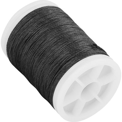 Fil de Nylon pour Arc à Poulies 120m, Réparation Corde Tir à l'Arc Accessoire (Noir) (1/5)