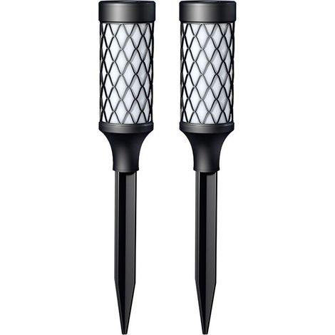 Lampe solaire décorative, 10 LED, pour jardin, terrasse, balcon, allées et aménagements paysagers extérieurs.-AquaForge (1/5)