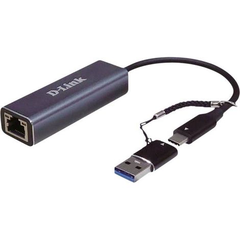 Adaptateur réseau D-Link DUB-2315 2.5 GBit/s USB, USB-C®, LAN (10/100/1000 Mo/s) D393722 (1/2)
