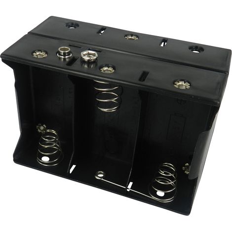 Porte-pile 6 x RS PRO D, raccordement Montage rapide ( Prix pour 1 ) (1/2)