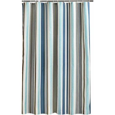 Duschvorhang 200 x 240 cm (L x H). Anti-Schimmel-Duschvorhänge. weiches Polyester-Stofffutter. Badvorhänge. Vorhang. schönes Modell für Badezimmer-WC (1/5)