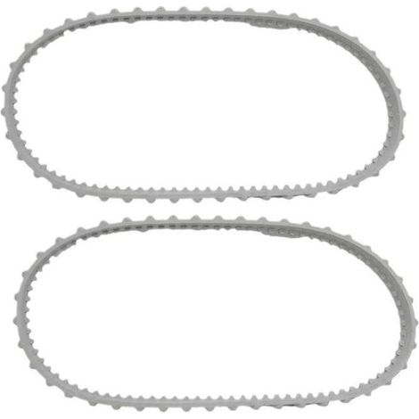 Lot de 2 courroies d'entraînement RCX23002 pour nettoyeur de piscine Hayward Tiger Shark – Installation facile – Performance optimale (1/5)