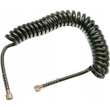 Tuyau Pneumatique Spiralé Pour Aérographe - 3 M - Raccord 1/8 Pouces - Pour Studio Et Atelier - 1 Pièce