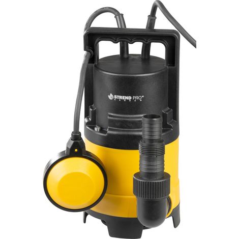 Pumpe Strend Pro Garden ZSPW400-D, Schmutzwasser-Tauchpumpe, 400W, 8000 l/h, 10 m Kabel (1/5)