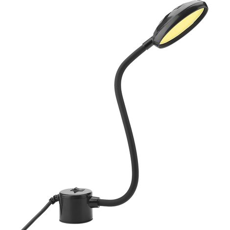 8-W-COB-Arbeitsleuchte für Nähmaschinen, verstellbarer Magnetfuß, EU-Stecker 110–265 V (1/5)