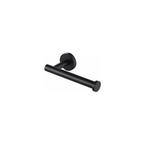 Porta carta igienica, acciaio inox SUS304 nero opaco, porta rotolo di carta igienica, dispenser di carta igienica a parete - Crezuo