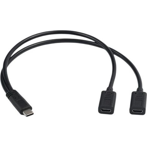 Câble répartiteur 15 W, adaptateur de charge rapide pour téléphone, câble OTG universel (1/5)
