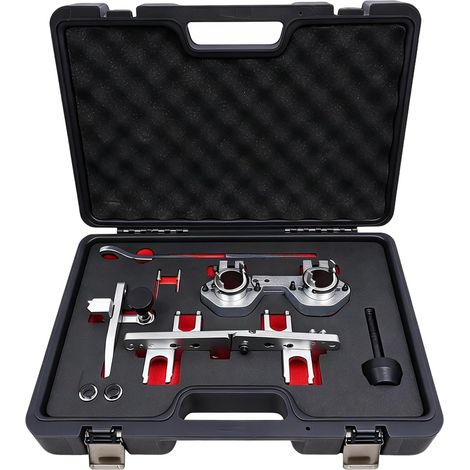 Kit d'Outils de Calage Moteur pour Opel, Kit d'Outils pour Courroie de Distribution Outil de Blocage d'arbre à Cames pour Opel Modèles 1.2L F12SHL F12SHT F12SHR (à partir de 2019) (1/5)