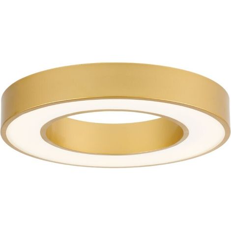 Plafonnier LED moderne anneau doré Cirano Rabalux 24W 3000-6500K (1/5)