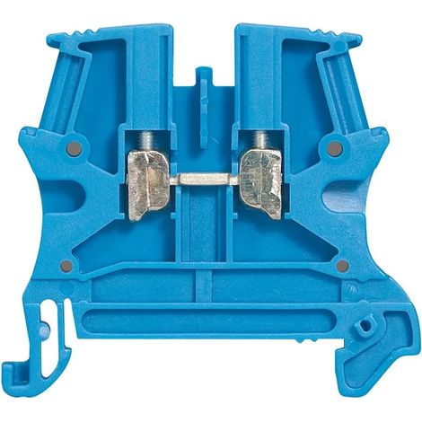Legrand 037104 - Viking 3 screw terminal block - 1 junction/1 input/1 output - blue - pitch 12