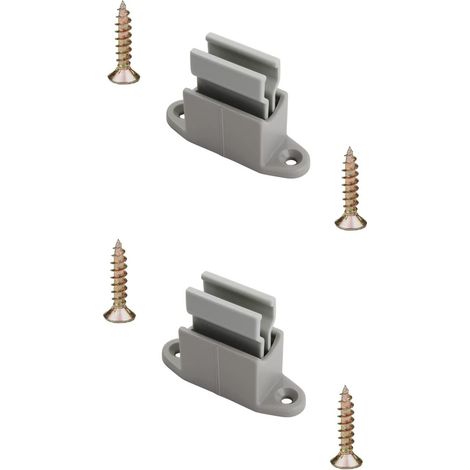 cyclingcolors 2x supporto per manovella 14mm regolabile 28-48mm tapparelle con vite plastica grigio finestre persiana biella (1/2)