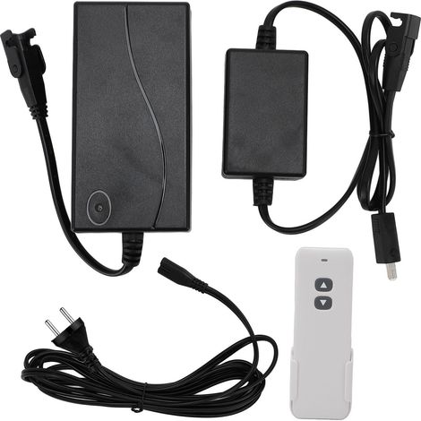 Ortviai Télécommande sans fil pour fauteuil releveur électrique – 2 boutons, ABS, prise UE 100-240 V (1/5)