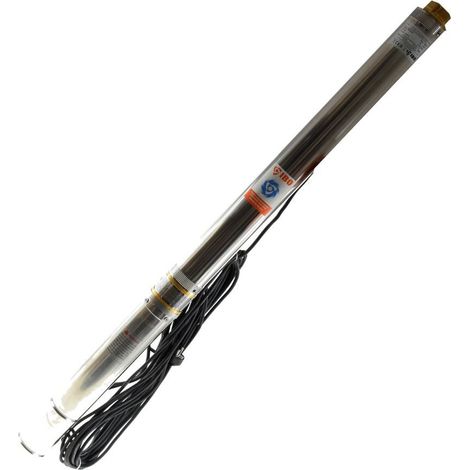 Pompe immergée pour forage - 1100W - 90 m - Inox - 6.3 m3-h