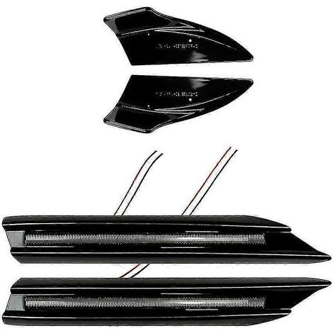 Spoiler de pare-chocs avant avec feux de jour à LED pour Mercedes-Benz Classe C W206 C200 C300 C43 2022 ( ) (1/5)