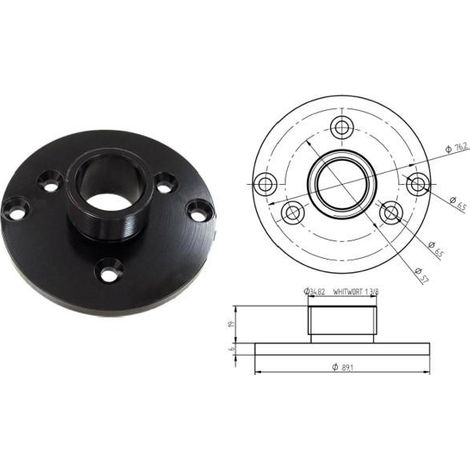 Adaptador DIFUSOR Rosca A Motores 1in AM1 BEYMA