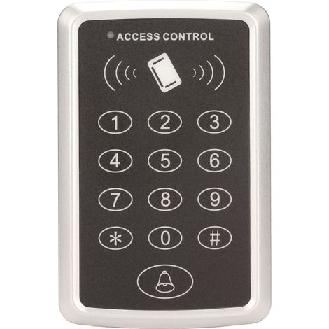 Eigenständiges Zutrittskontroll-Tastenfeld für Sicherheitstüren, mit 5 ID-Karten, für Wohnungen und Hotels, 125 kHz, 12 V (1/5)