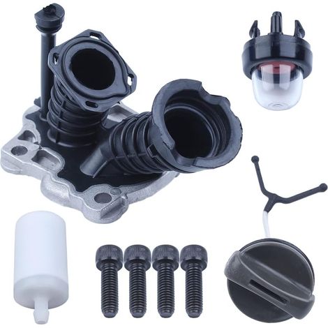 Collecteur d'admission pour tronçonneuse Husqvarna 445, 450, 445E, 450E 544082301 (1/5)