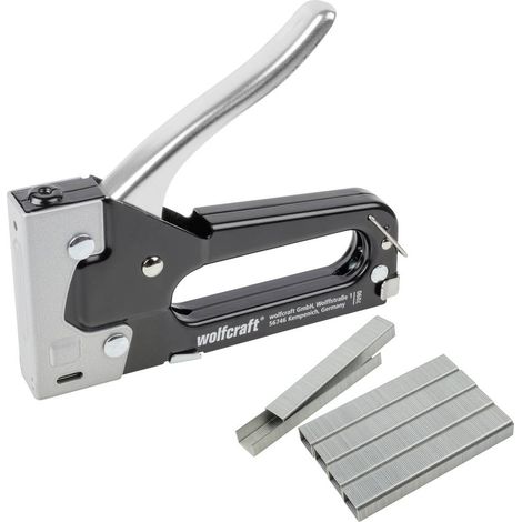 Wolfcraft tacocraft 7090000 Graffettatrice a mano Tipo graffette tipo 53 Lunghezza graffette 4 - 10 mm (1/5)