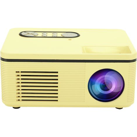 Mini projecteur LED portable 1080p HDMI multifonction pour home cinéma S361 100-240 V (prise jaune AU) (1/5)