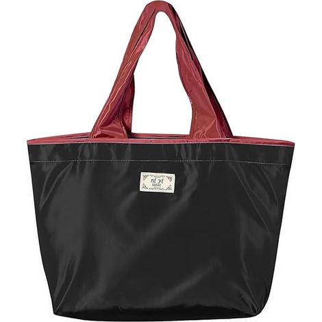 Sac de courses écologique à cordon, sac fourre-tout pliable et portable, imperméable.Noir