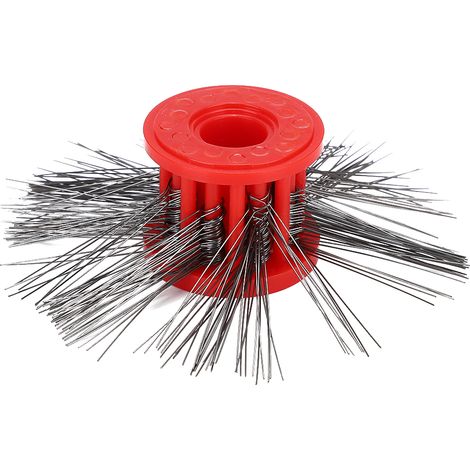 Brosses de polissage et de texturage en fil de fer de 0,2 mm, accessoire pour la fabrication de bijoux (rouge) (1/5)