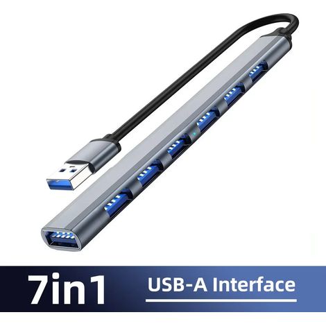 Concentrateur (interface USB), répartiteur multiport, adaptateur secteur, accessoires pour PC et ordinateur portable (1/5)