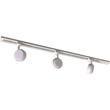 Track Lighting 1-Phasedimmable 'Jardani' made of Aluminium for Office & Workroom