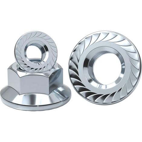 1-50 Écrous à embase hexagonale, M3 M4 M5 M6 M8 M10 M12 M16 M20 Écrou (1/5)