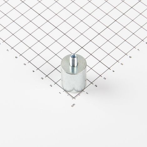 Magna-C Stabgreifer aus Neodym Ø20x25mm mit Gewindezapfen (1/3)