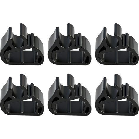 6 Pièces Clips Essuie-Glace Avant pour Peugeot 408 Peugeot 5008 Citroën C5 Aircross DS 7, Fixation Tuyau de Bras D'Essuie-Glace, Accessoire Entretien Balai Essuie-Glace (1/5)