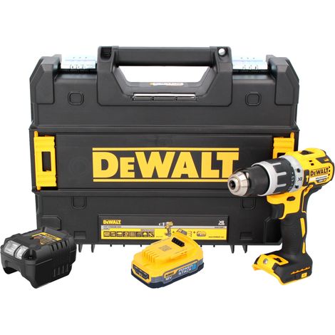 DeWalt DCD 796 E1T trapano a percussione a batteria 18 V 70 Nm senza spazzole + 1x batteria Powerstack 1,7 Ah + caricabatterie + TSTAK (1/5)