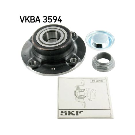 Kit de roulements de roue SKF VKBA 3594 CITROËN 3748.70