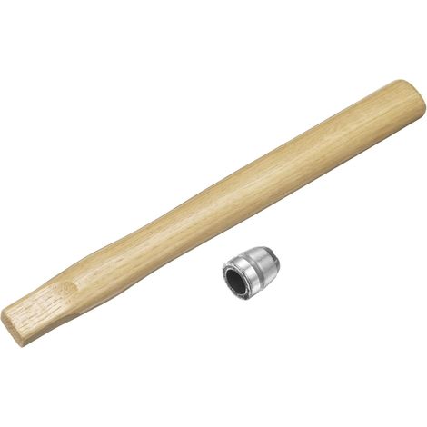 De Massette En Bois 13.8" Manches De Remplacement Pour Marteau  Avec Coins Ronds Pour Tête Ronde Octogonale 2lb, Charpente Menuiserie Construction Bricolage Outils De Massette Hache (1/5)