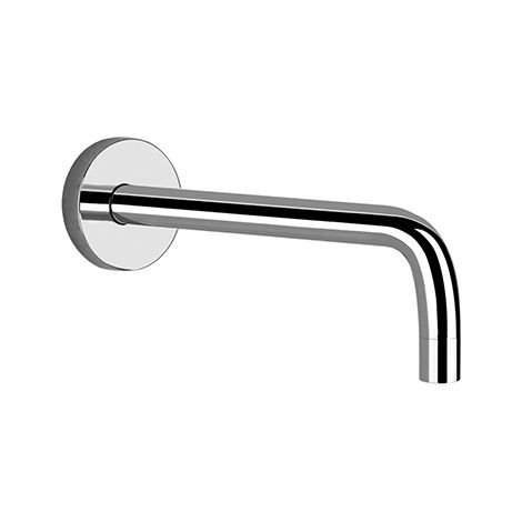 GESSI Wand-Auslauf 231mm TORTONA 1/2 Anschluss für separaten Einhebelmischer