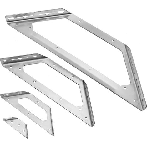 Edelstahl Winkel Winkelverbinder Bettverbinder Bettbeschlag Eckwinkel Verbinder Nr.1 (1/4)