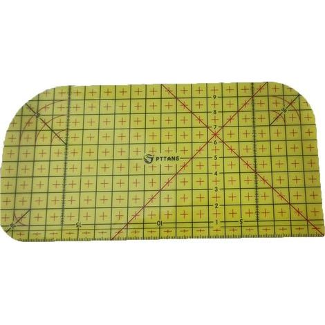 Règle de repassage à chaud, règle de patch, règle de tissu de repassage, règle de couture en résine (1/5)