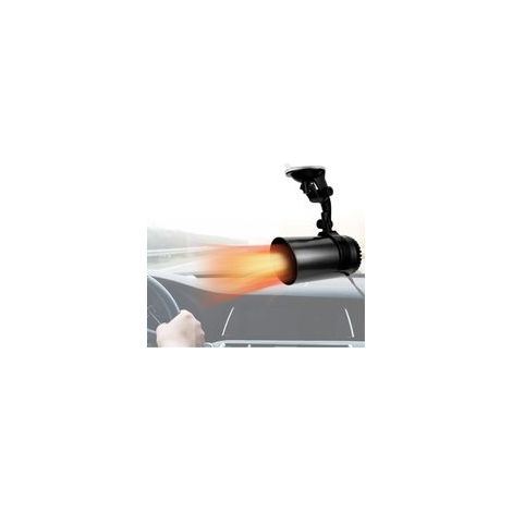 Allume-cigare Portable 24V, chauffage rapide, frais et chaud, désembueur et dégivreur pour voiture avec support rotatif