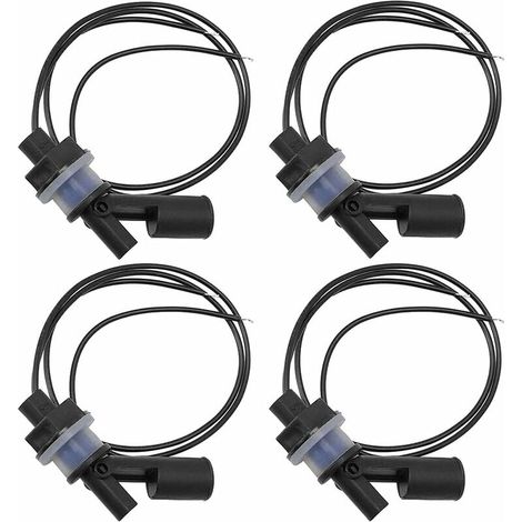 GROOFOO Lot de 4 Capteurs de Niveau deau,T-Audace Interrupteur Flotteur Pour, Pompe Capteur Niveau eau Interrupteur De Niveau Automatique pour Aquarium de Piscine (1/5)