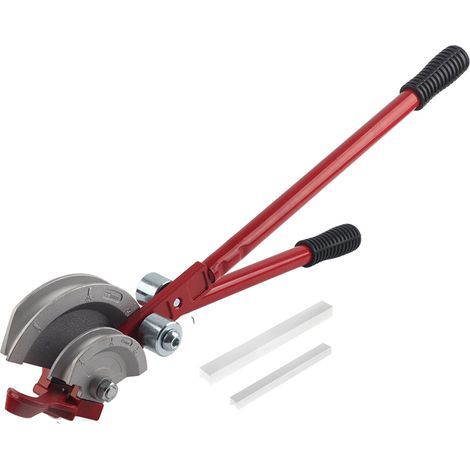 Hardened steel tube bending tool, 15 mm / 22 mm 2 in 1 180° manual pipe bender, for home and industrial use (1/5)