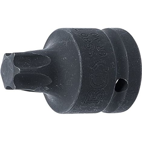 Chiave a bussola  lunghezza 60 mm  20 mm (3/4")  profilo a T (per Torx) T80 (1/3)