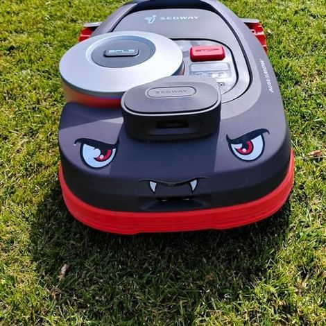 autocollant résistant robot tondeuse à gazon – Décoration Gardena, Navimow, Luba 2 Mauvais A - (1/5)