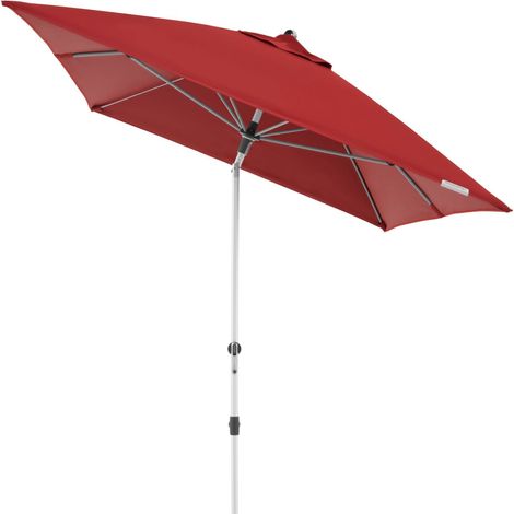 Doppler Expert Auto Tilt 220 x 140 cm Sonnenschirm 6 Farbvarianten 437441 Mittelmastschirm 833 Bordeaux (1/2)