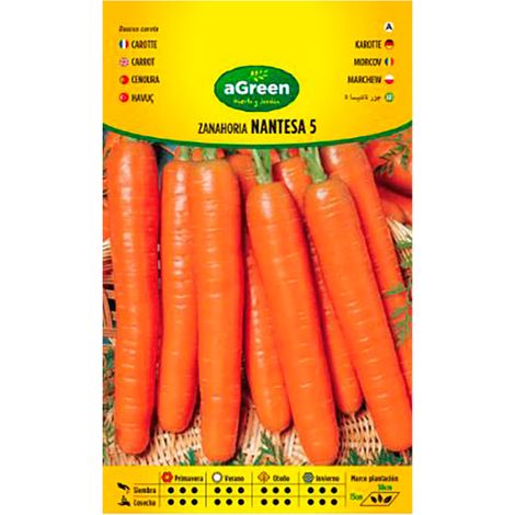 Bustina con semi di carota Nantesa Agreen