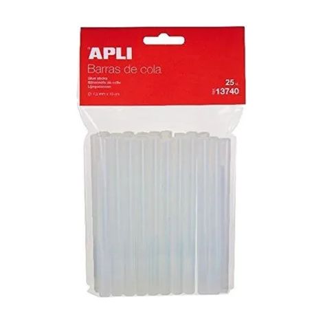Heißklebesticks apli 13740 7.5 mm Durchmesser 10 cm Länge