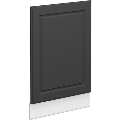 Pannello frontale Fame-Line, Antracite-oro, 45 cm senza piano di lavoro, Vicco