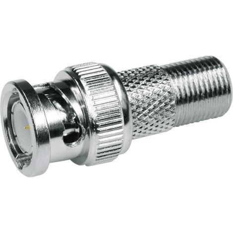 Telegärtner 100023641 100023641 BNC-Adapter BNC-Stecker - F-Buchse 1 St.
