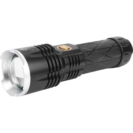 XHP90 Typ-C Wiederaufladbare Taschenlampe, dimmbar, multifunktional, Handlampe (1/5)